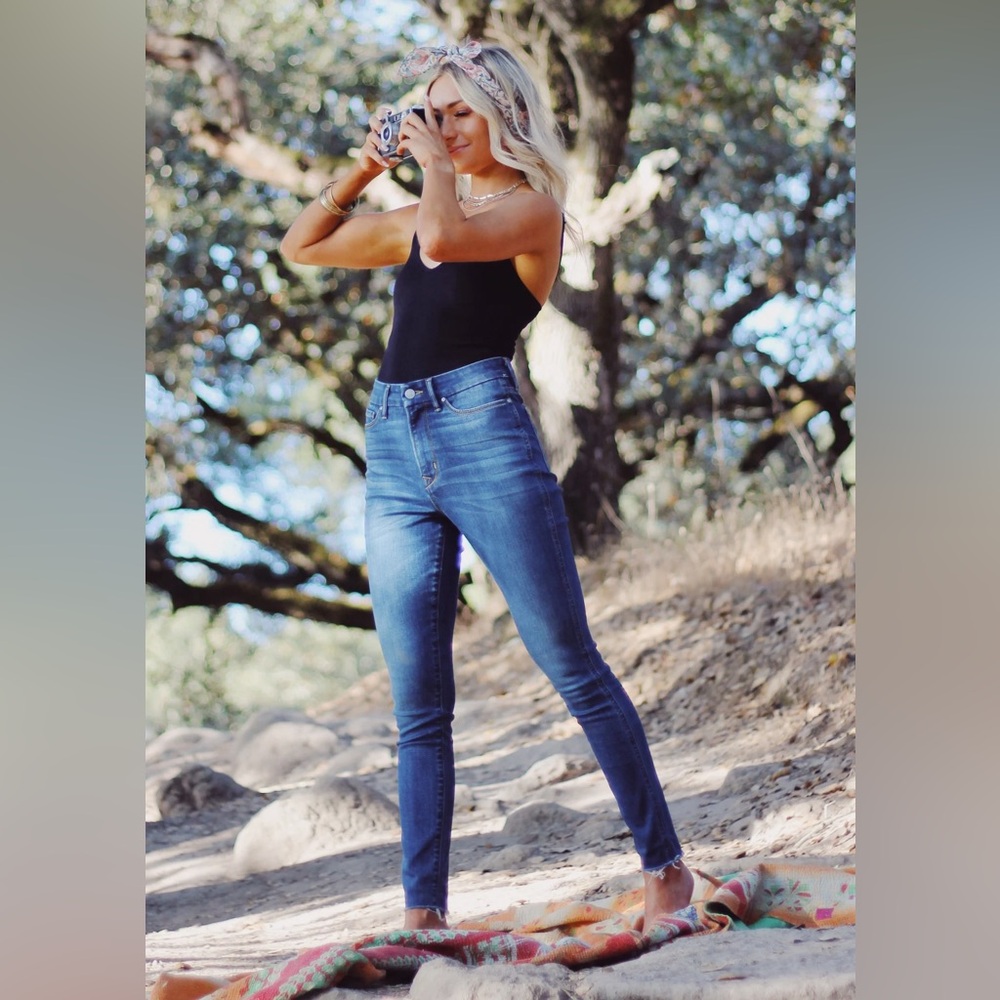 PORTER BLUE Heart Breaker High Rise Skinny Jeans